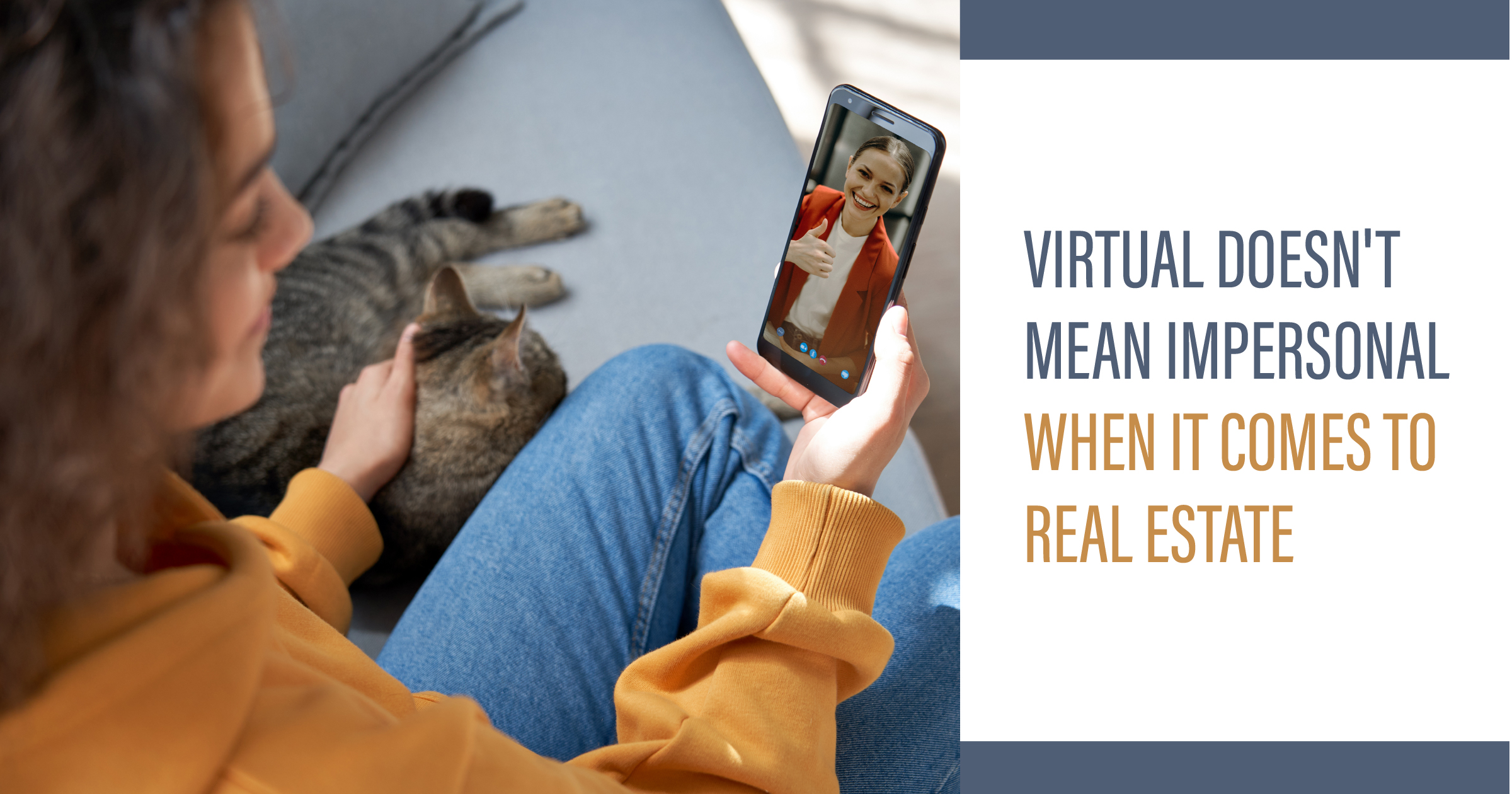 virtual tour doesn't mean impersonal. 