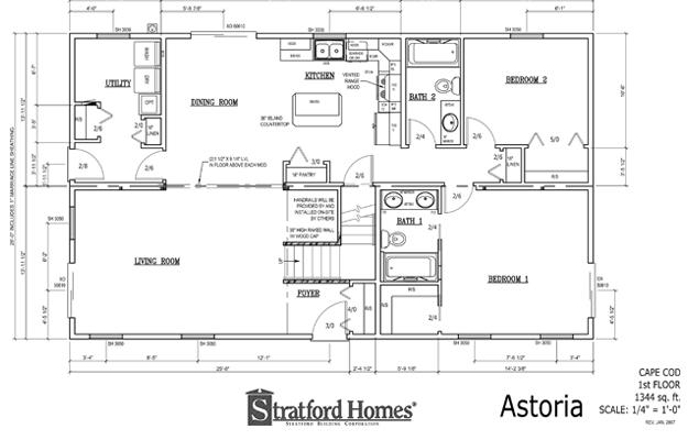 astoria floor plan. 